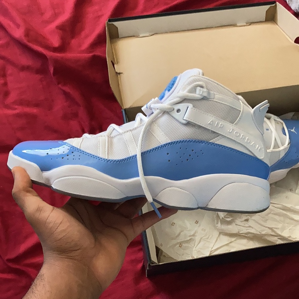 Jordan 6 Rings 'UNC' 
Basketball Sneakers